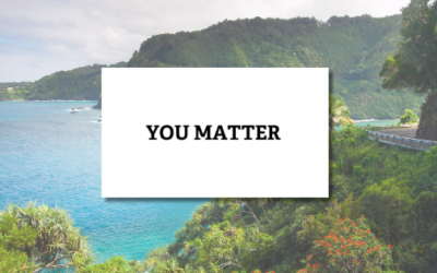 Check out this Week’s You Matter Moment!