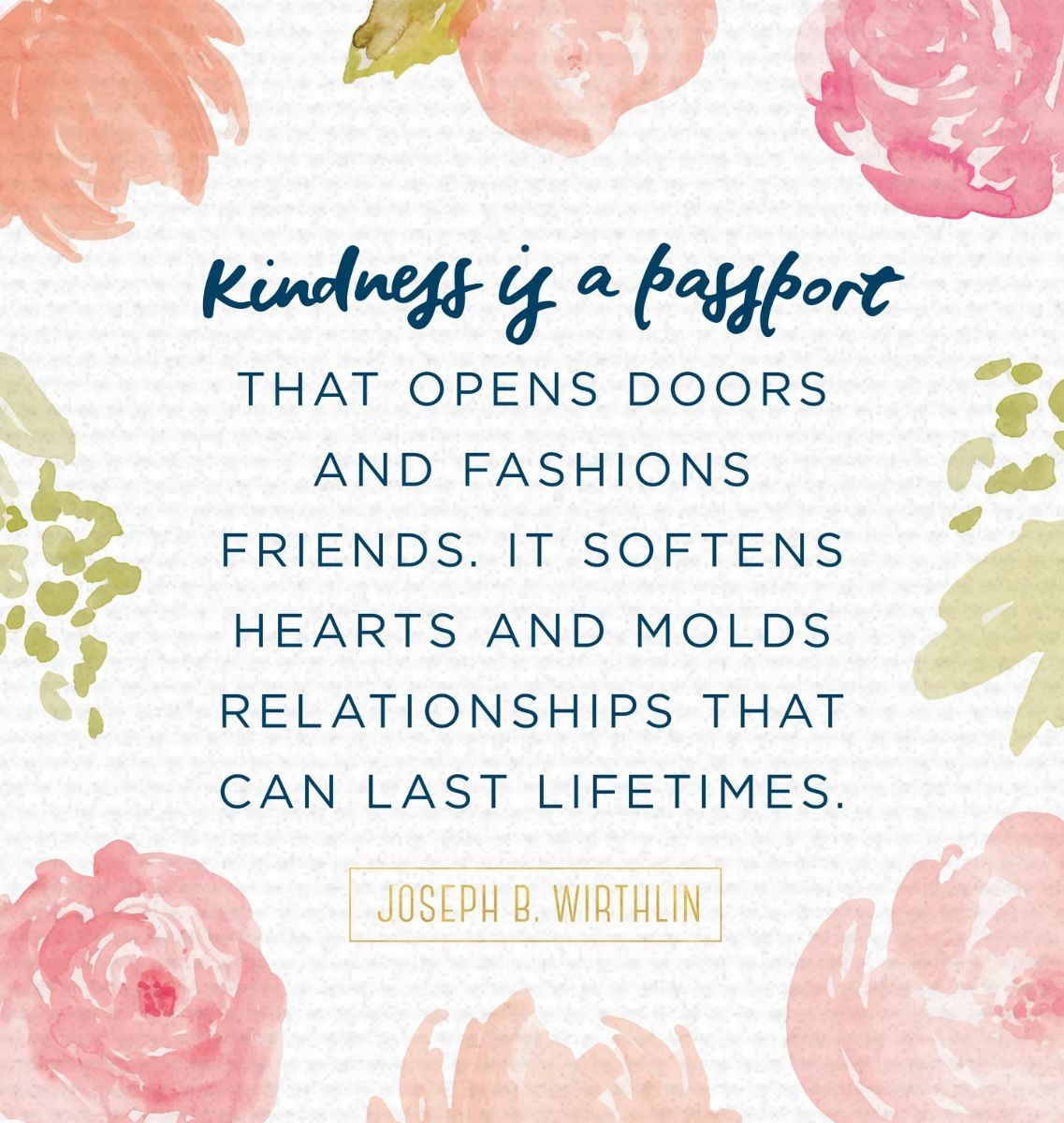 Joseph B Wirthlin