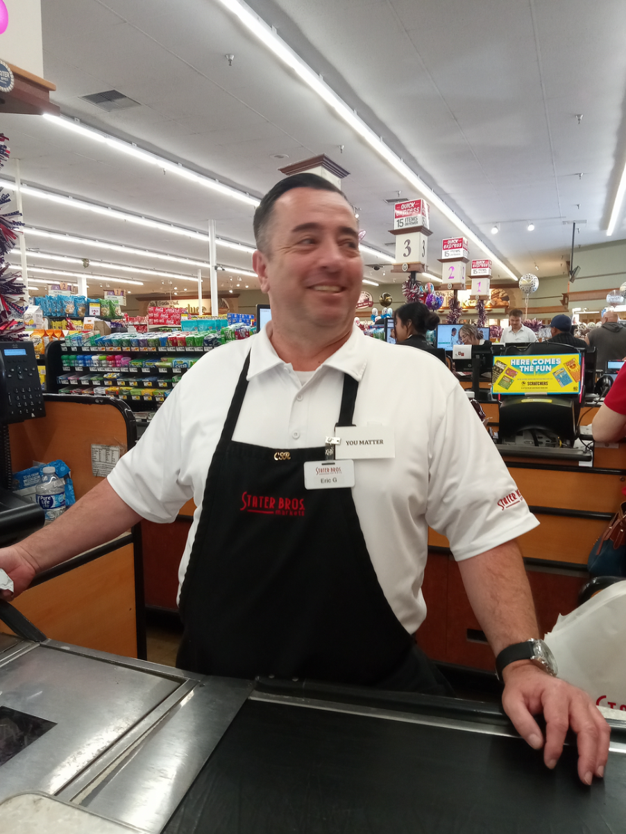 Grocery checker