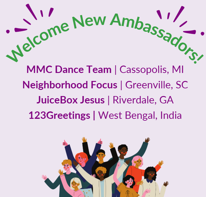 October 2025 Ambassadors