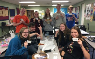 Passing Out Hope One Card At A Time